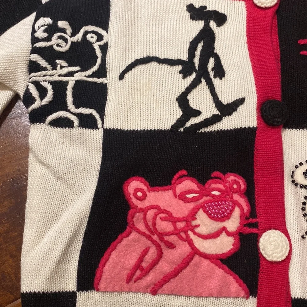 Pink Panther by Michael Simon Designer Sweater - Picture 3 of 9